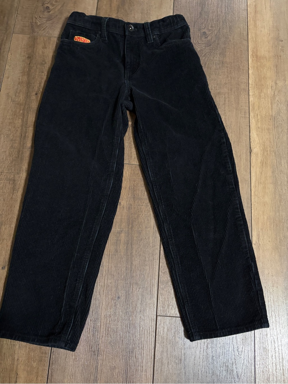 Empyre Black Corduroy Loose Fit Skate Pants Youth/Size 25